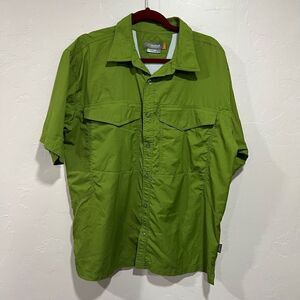 Green Cloudveil hiking shirt